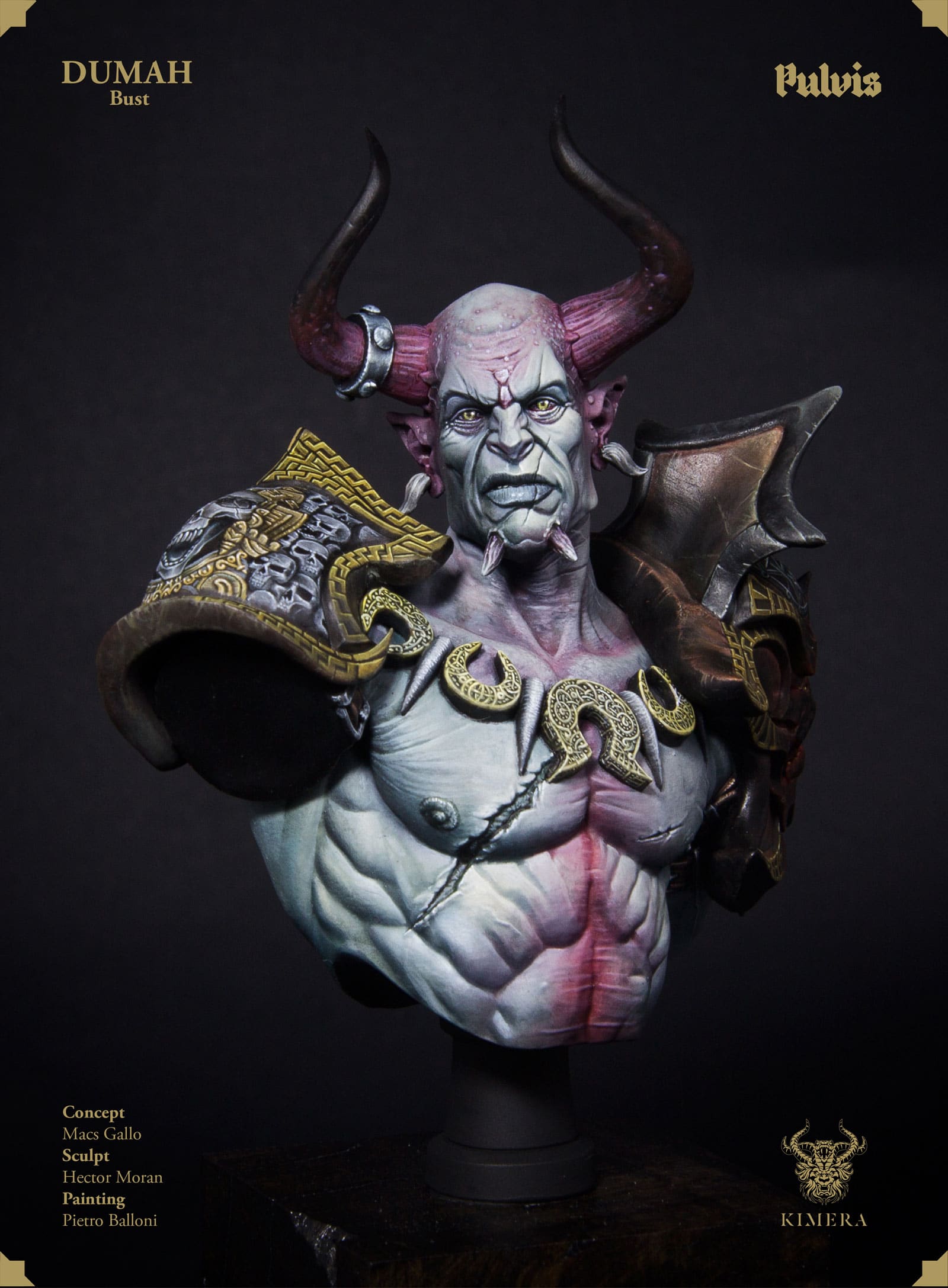 Dumah Bust - Demon - Pegaso World