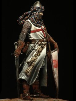 1:18 Templar Sergeant XIII Century,Resin Model Kit 90mm Historical Figure 