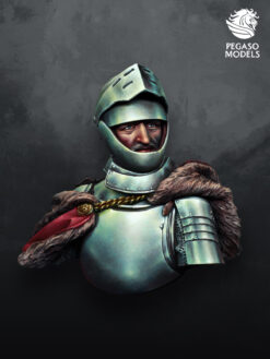 medieval knight bust
