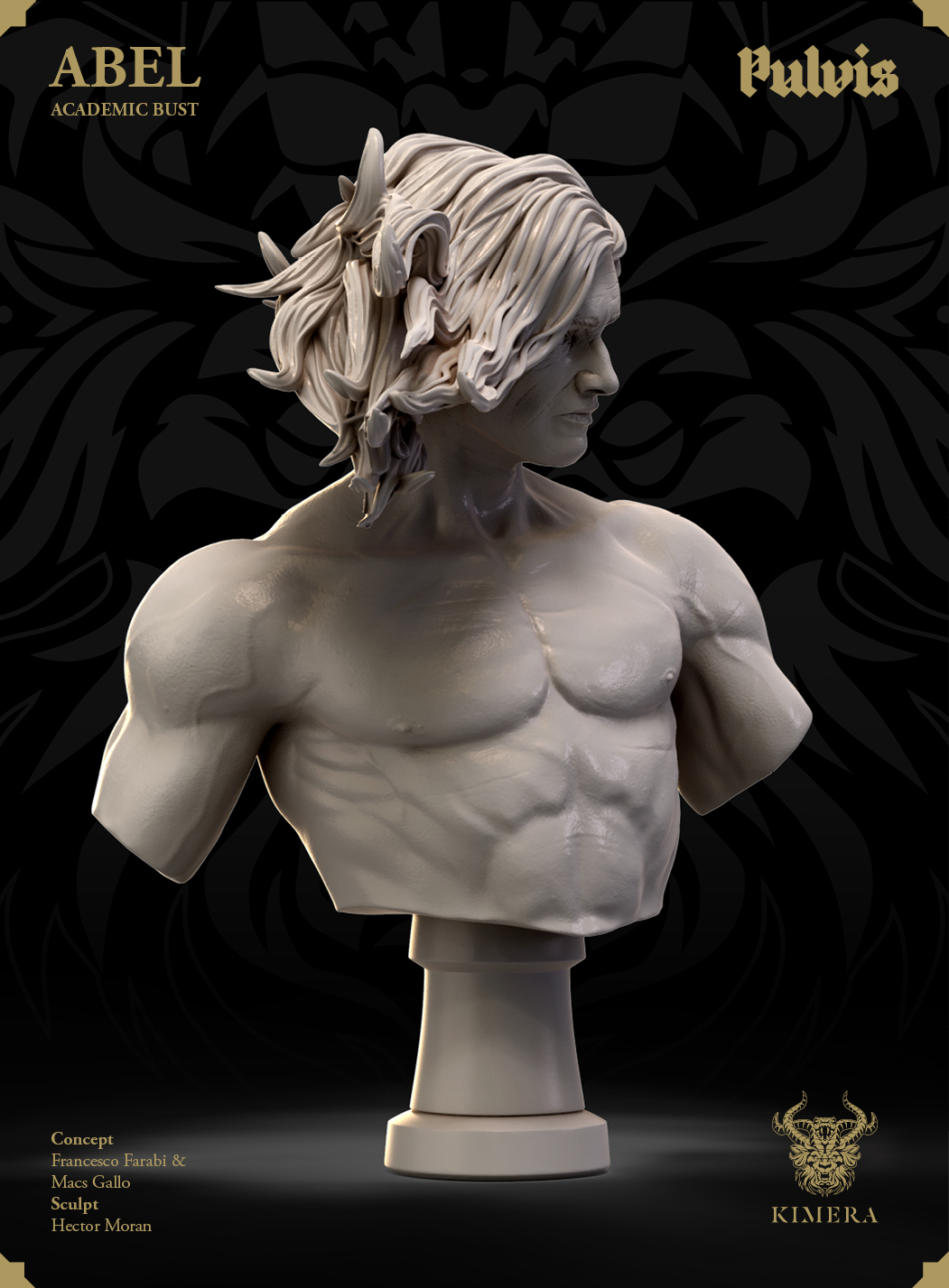 Abel Bust - Anatomic version - Pegaso World