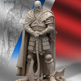 green knight 75mm fantasy miniature