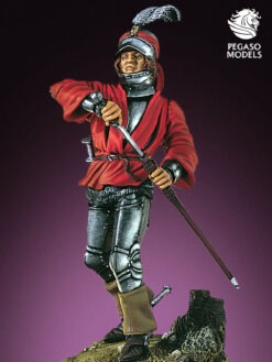 swiss captain 54mm historical miniature