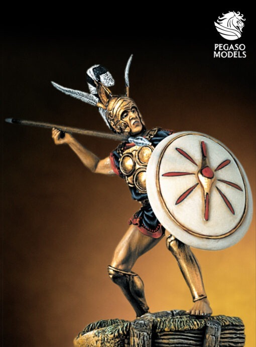 samnite warrior 54mm historical miniature