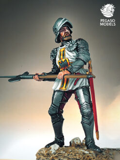 teutonic knight 54mm historical miniature