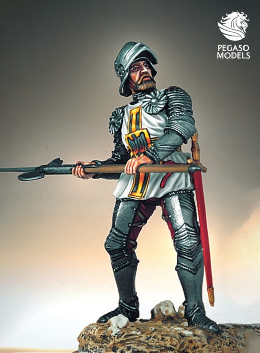 teutonic knight 54mm historical miniature