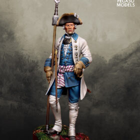Saxon Infantry Captain miniature