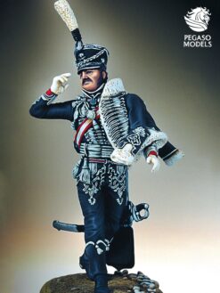prussian hussar 54mm historical miniature