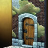 54mm medieval building scenery