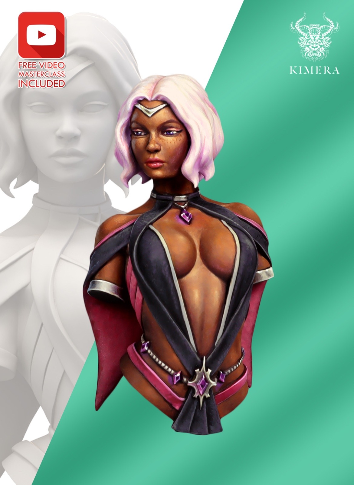 sorceress bust