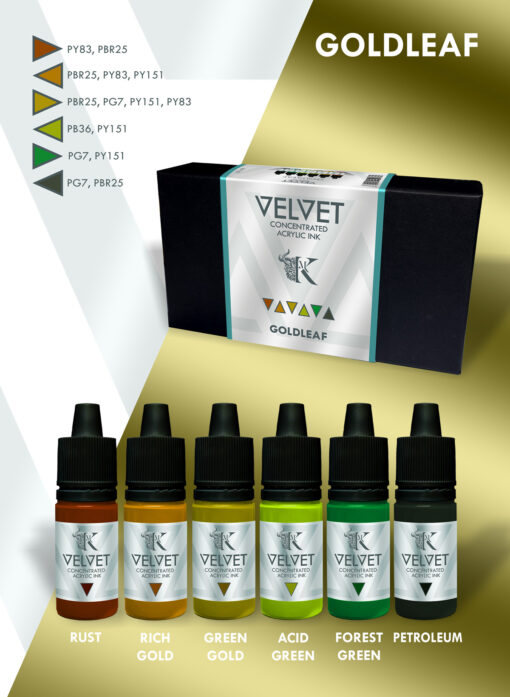 Velvet Inks Goldleaf
