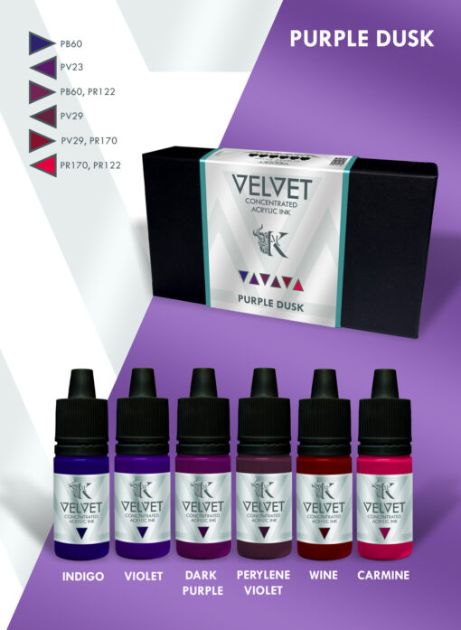 Velvet Inks Purple Dusk