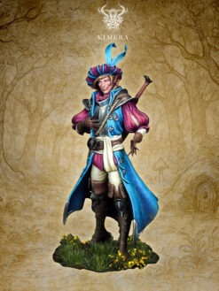 fantasy bard miniature